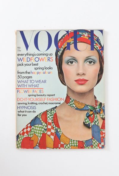 VOGUE UK 1972 Cecil Beaton Issue Trio - 2 VOGUE UK 1972 Cecil Beaton Issue Trio - 2