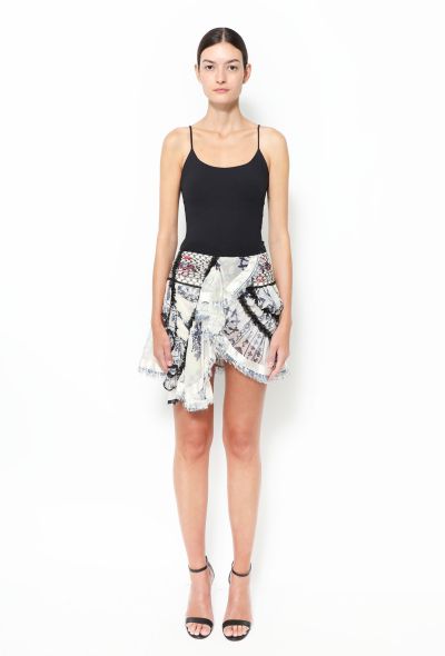 Balenciaga Collector F/W 2007 Ruched Silk Skirt - 1