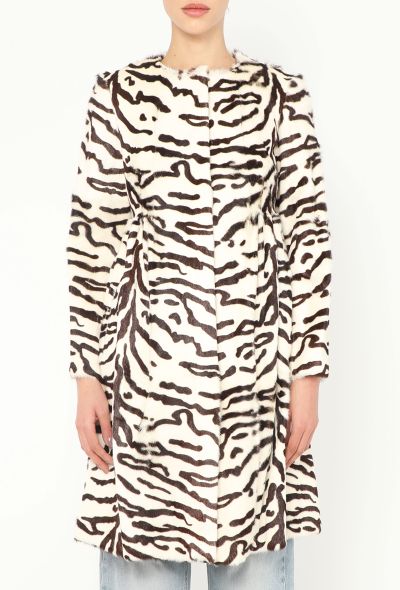 Fendi Early 2000s Pleated Ponyhair Coat - 2 Fendi Early 2000s Pleated Ponyhair Coat - 2