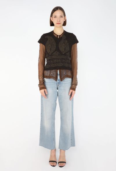 Dries Van Noten Layered Sweater Ensemble, 1997 - 2