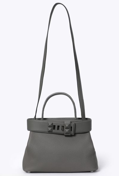 Hermès Gris Meyer Togo Medor Bag - 1 Hermès Gris Meyer Togo Medor Bag - 1
