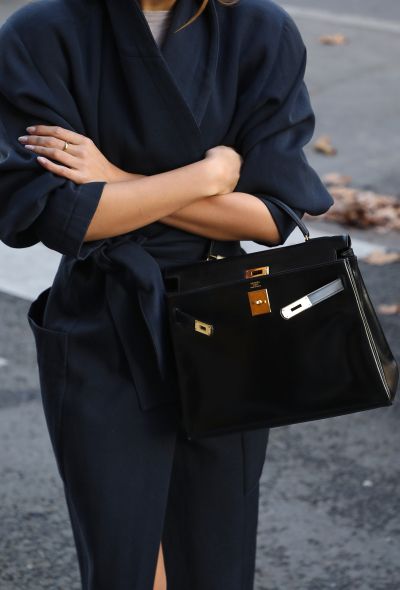 Hermès Vintage Box Kelly Retourné 32 - 2