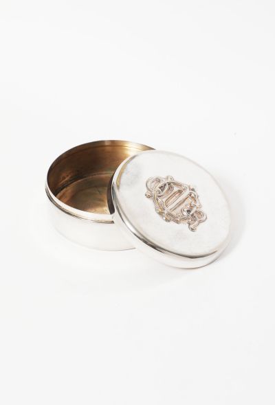                                         Vintage Embossed Monogram Box-2
