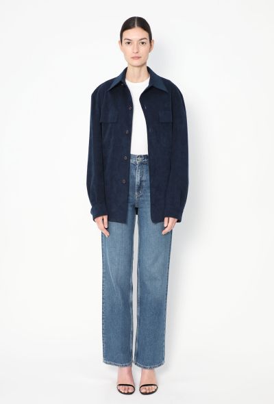 Halston Early '70s Ultrasuede Overshirt - 2 Halston Early '70s Ultrasuede Overshirt - 2