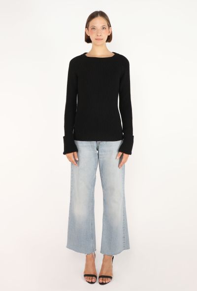 The Row Wool Ribbed Knit Jumper - 2