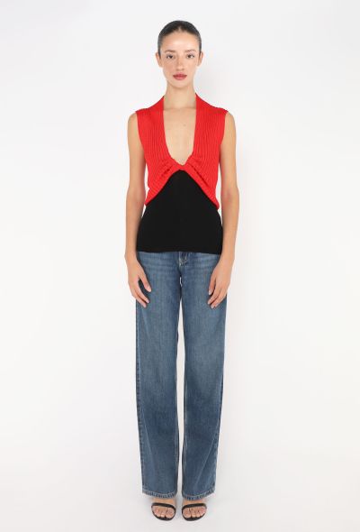 Jean Paul Gaultier '90s Ribbed Knit Top - 2