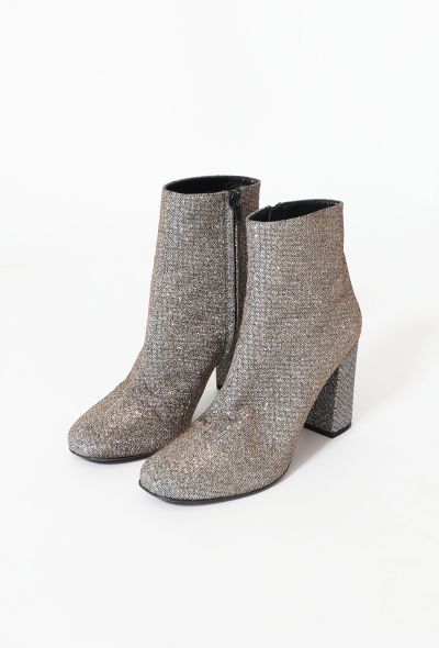                             Loulou' Metallic Ankle Boots - 2