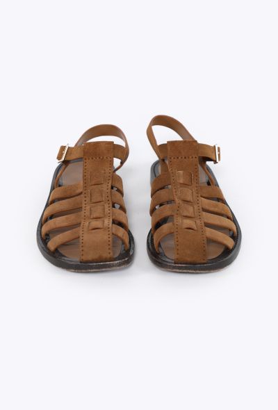 The Row 2024 Pablo Suede Fisherman Sandals - 2