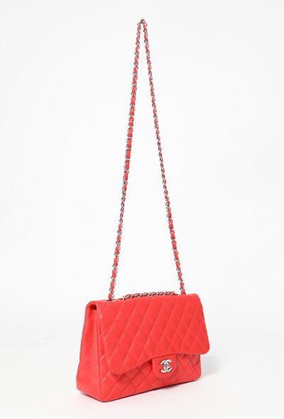 Chanel Perforated Jumbo Timeless Flap Bag - 2 Chanel Perforated Jumbo Timeless Flap Bag - 2