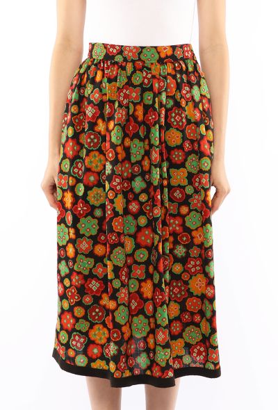 Saint Laurent 'Opéra Ballets Russes' Printed Skirt, F/W 1976 - 2