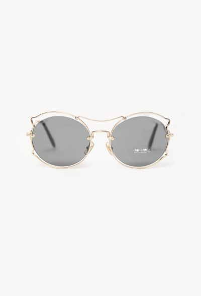 Miu Miu 2024 Butterfly Frame Sunglasses - 1 Miu Miu 2024 Butterfly Frame Sunglasses - 1