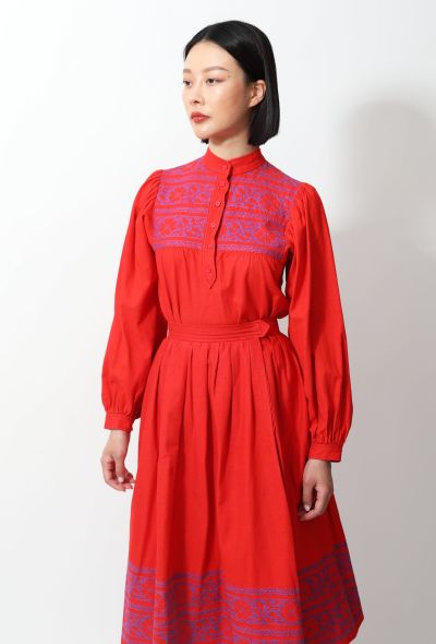                             70s Embroidered Ensemble - 2