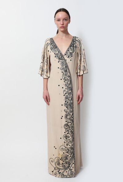 Exquisite Vintage Guy Laroche '70s Embellished Gown - 2