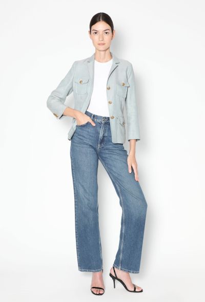 Etro Vintage Pinstripe Linen Blazer - 1 Etro Vintage Pinstripe Linen Blazer - 1