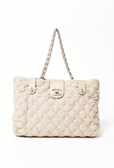                             Quilted Grand Shopping Tote Bag - 1