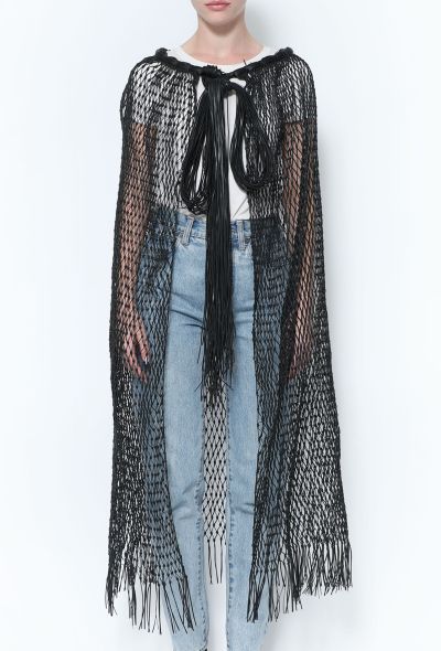                             2019 Leather Net Cape - 2