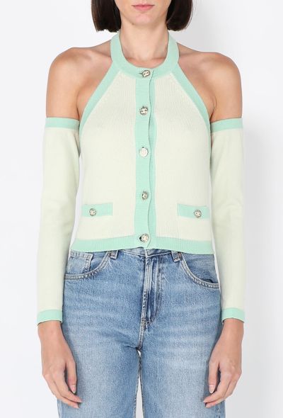 Chanel Cashmere 'CC' Halter Set, S/S 2023 - 1