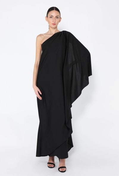 Halston COLLECTOR 1978 One-Shoulder Gown - 2