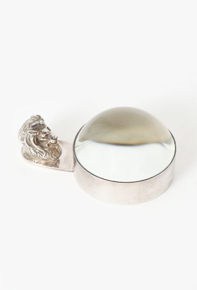Hermès 1960s Lion Head Magnifying Glass - 1 Hermès 1960s Lion Head Magnifying Glass - 1