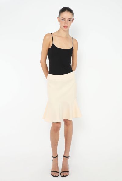 Balenciaga Early 2000s Twill Fluted Skirt - 1