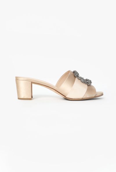 Manolo Blahnik 2020 Martanew Embellished Mules - 1