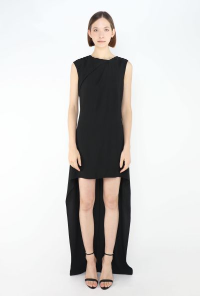 Saint Laurent 2015 Asymmetrical Train Dress - 2
