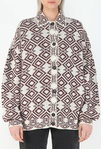 Prada Fall 2021 Jacquard Cardigan - 1