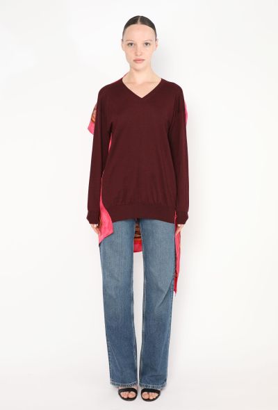 Céline Resort 2018 Foulard V-Neck Sweater - 1