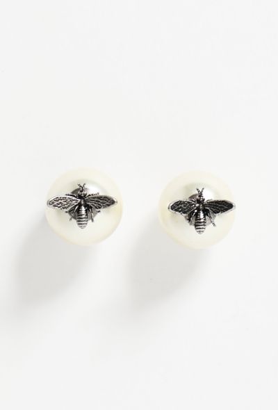                             Pearl Bee Tribale Earrings - 1