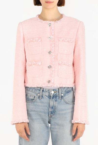 Chanel Sequin Tweed 'CC' Jacket, 2025 - 2