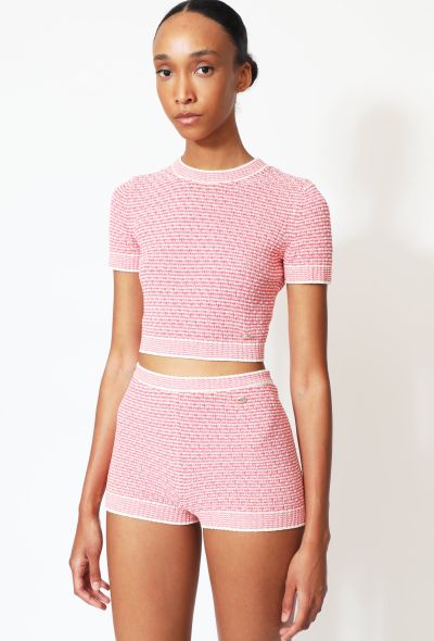 Chanel Resort 2021 Striped Knit Ensemble - 1 Chanel Resort 2021 Striped Knit Ensemble - 1