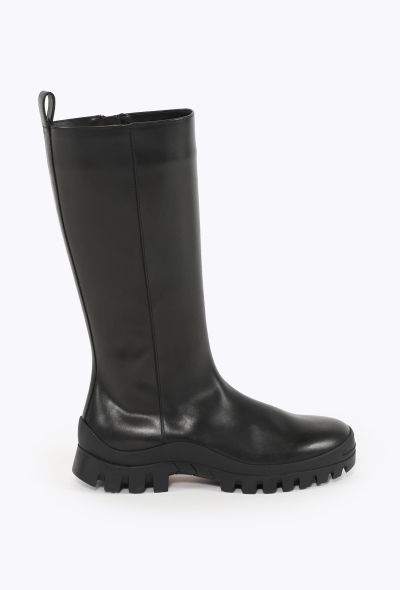 The Row 2023 Calfskin Greta Moto Boots - 1 The Row 2023 Calfskin Greta Moto Boots - 1