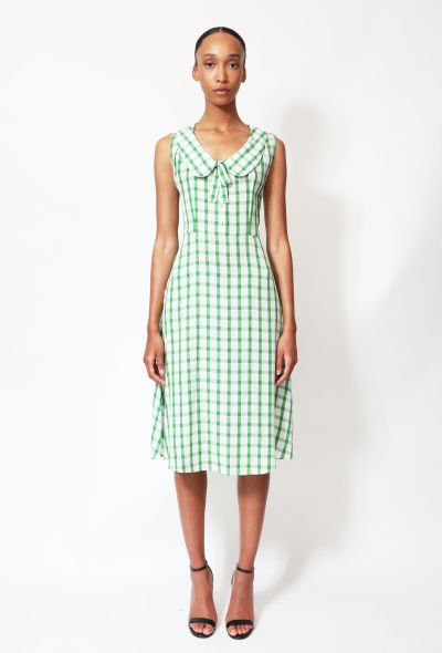                                         Checkered Claudine Day Dress-1