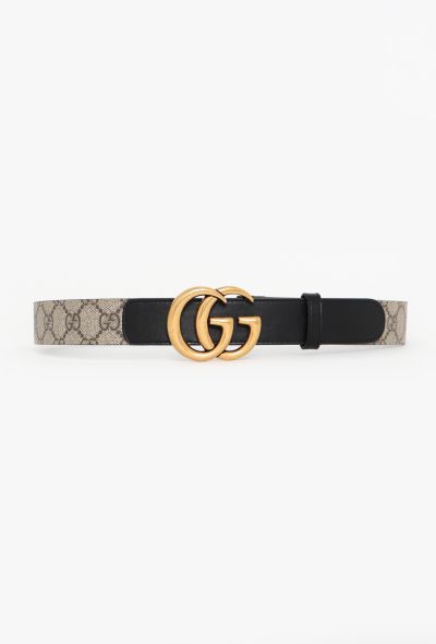 Gucci 2024 'GG' Monogram Belt - 1 Gucci 2024 'GG' Monogram Belt - 1