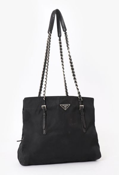 Prada Black Nylon Tote Bag - 2 Prada Black Nylon Tote Bag - 2