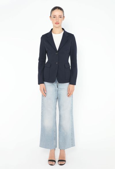 Prada Classic Cinched Crêpe Blazer - 2 Prada Classic Cinched Crêpe Blazer - 2