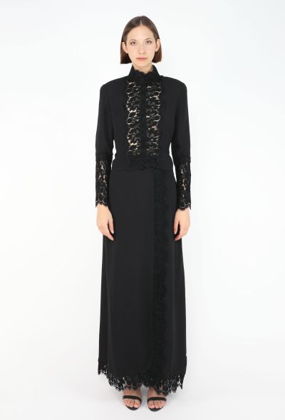 Chloé Lace Trim Evening Ensemble, F/W 1996 - 1