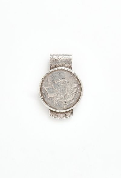 Men's Vintage 1930s Sterling Silver Money Clip - 2