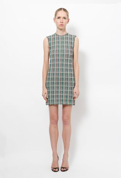                             S/S 2014 Plaid Knit Dress - 1