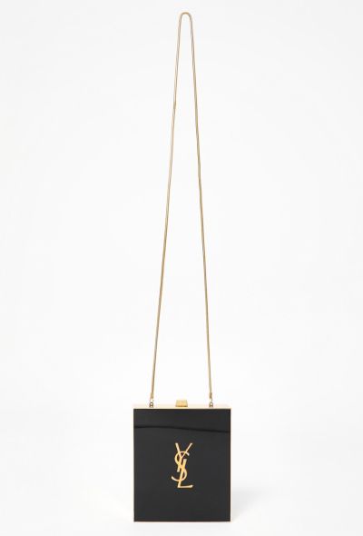Saint Laurent 2022 Tuxedo Box Clutch - 1 Saint Laurent 2022 Tuxedo Box Clutch - 1