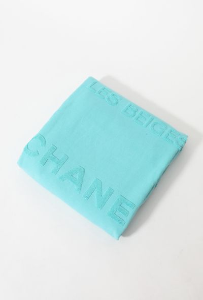                                         "Les Beiges Chanel" Moroccan Towel -2
