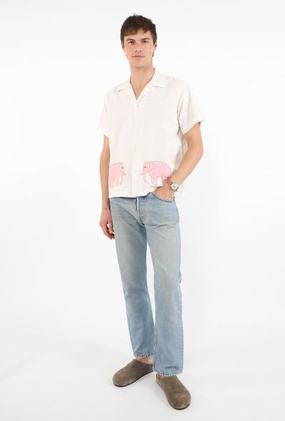 BODE Cotton Embroidered Shirt - 1