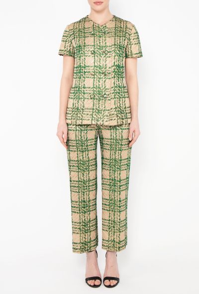 1960s Metallic Jacquard Ensemble - 2 1960s Metallic Jacquard Ensemble - 2