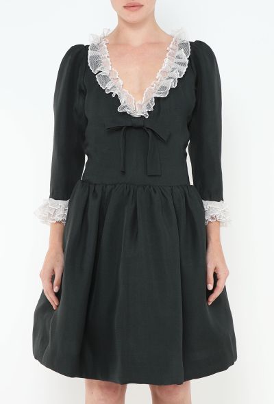 Saint Laurent RARE 1960s Haute Couture Babydoll Dress - 2 Saint Laurent RARE 1960s Haute Couture Babydoll Dress - 2