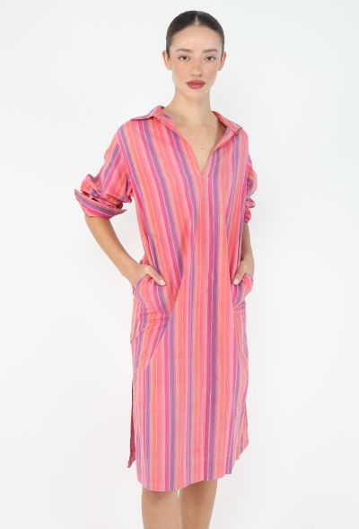 Saint Laurent Rare 1976 Striped Moroccan Tunic - 2