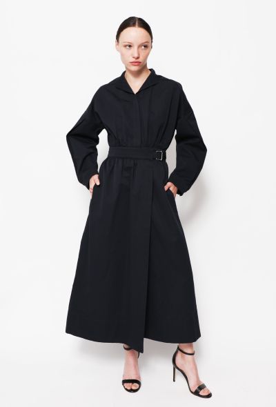                                         2020 Belted Cotton Utility Dress-2