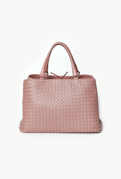 Bottega Veneta Mauve Intrecciato Tote Bag - 1
