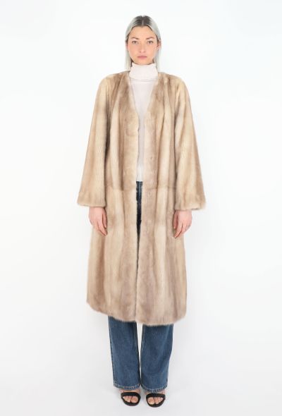 Nereja Upcycled Mink Fur Coat - 1