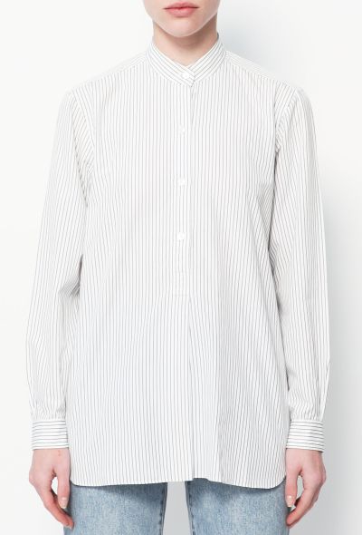                                         Charvet Pinstripe Cotton Shirt-1
