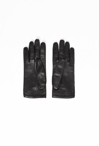                             Lambskin Leather Gloves - 2